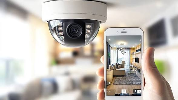 Surveillance camera installation